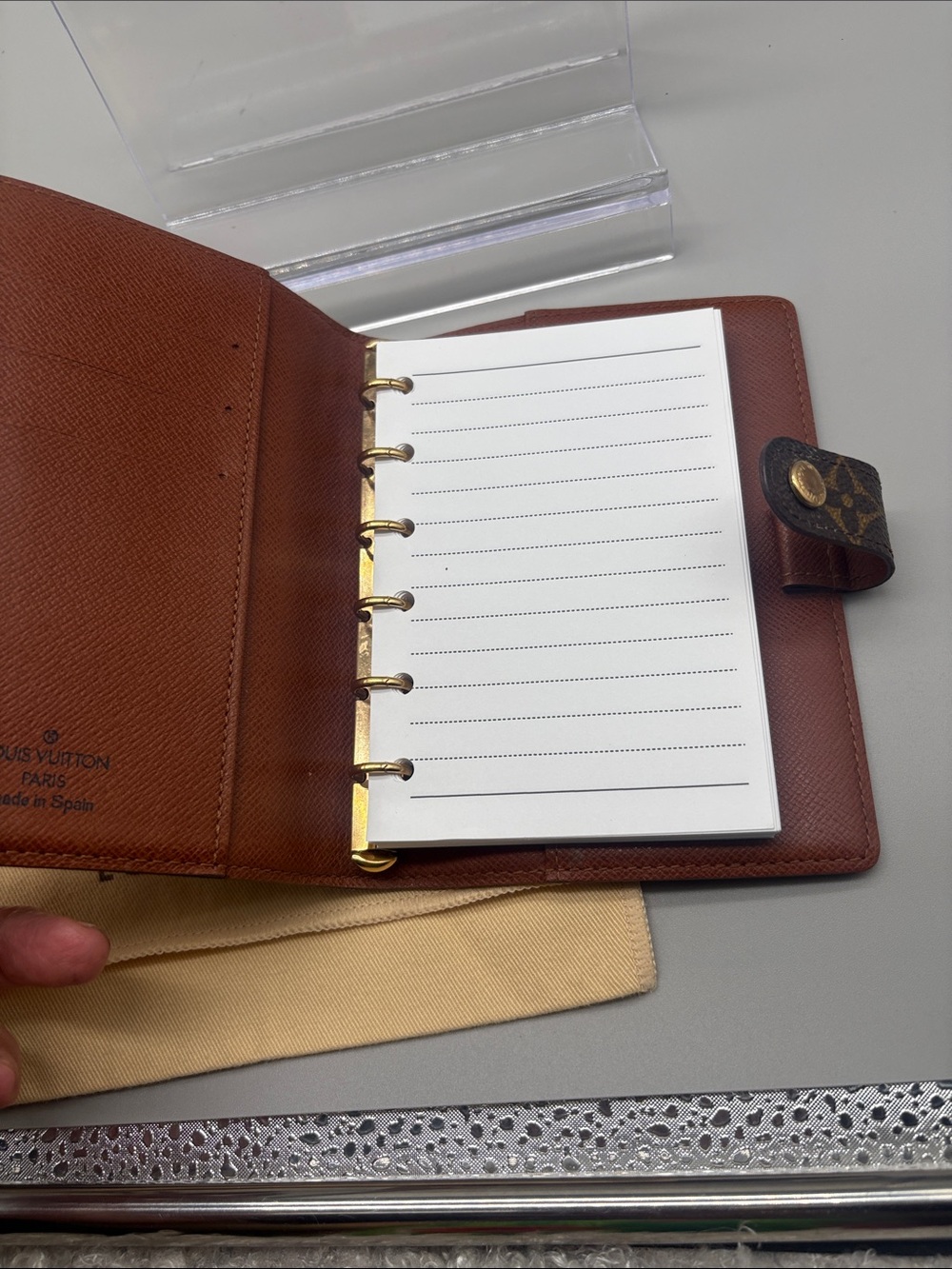 Louis Vuitton Monogram Canvas Agenda/ passport holder in - Picture 6 of 10